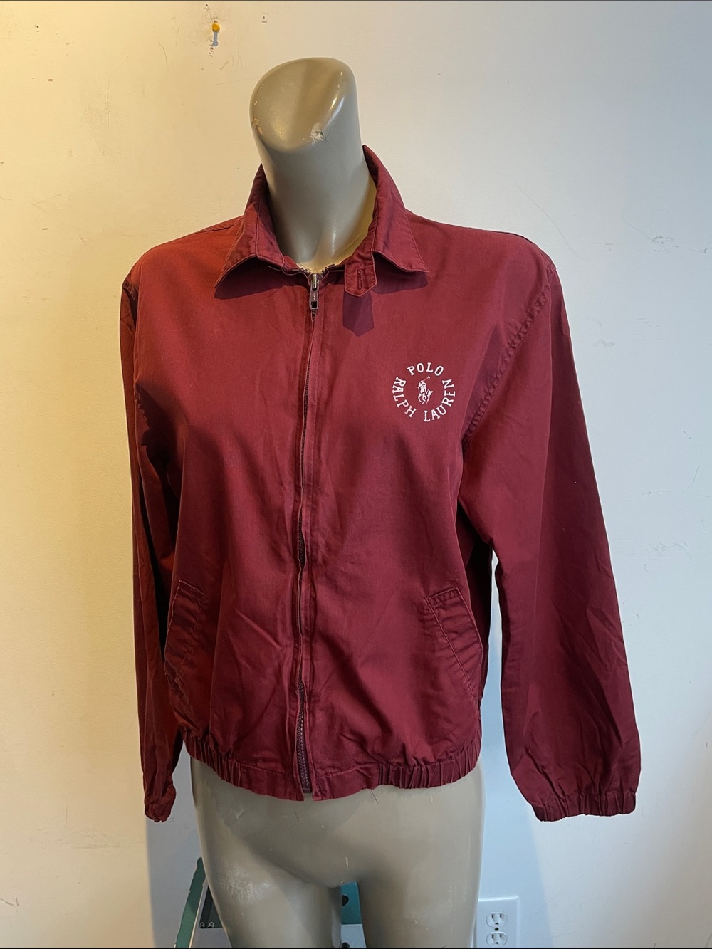 Ralph Lauren vintage light bomber jacket